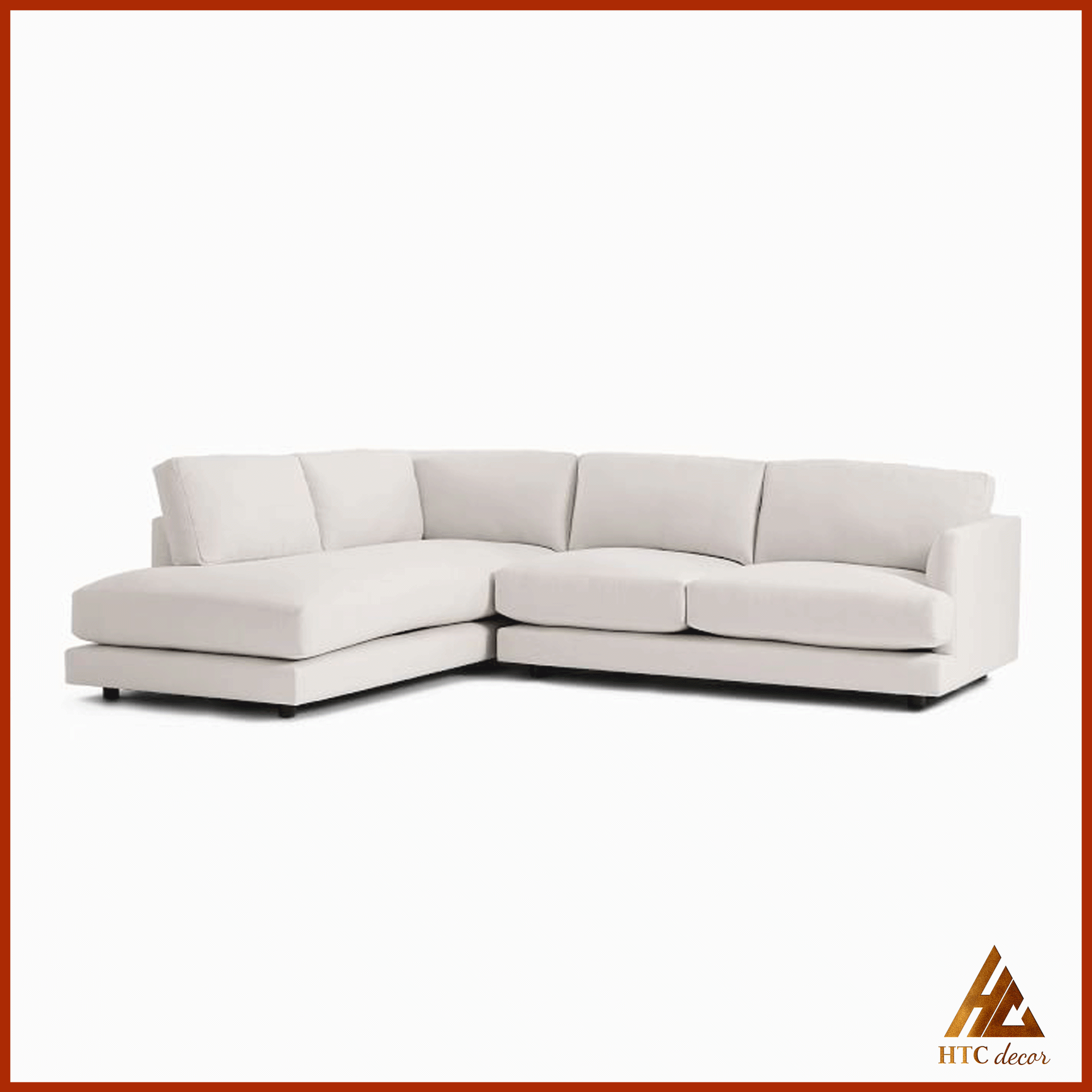 Ghế Sofa Góc L Haven Vải Bố